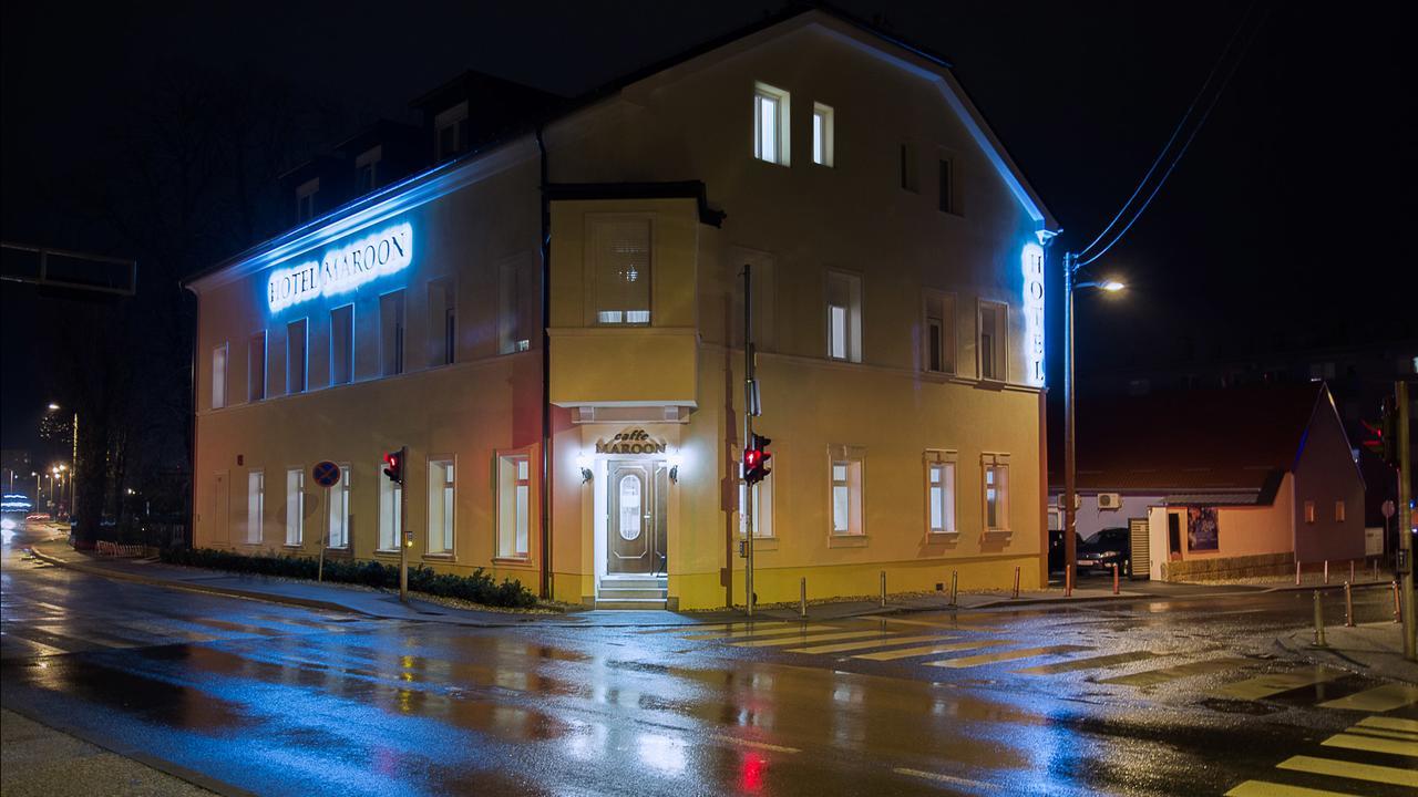 Hotel Maroon Zagreb Exteriör bild